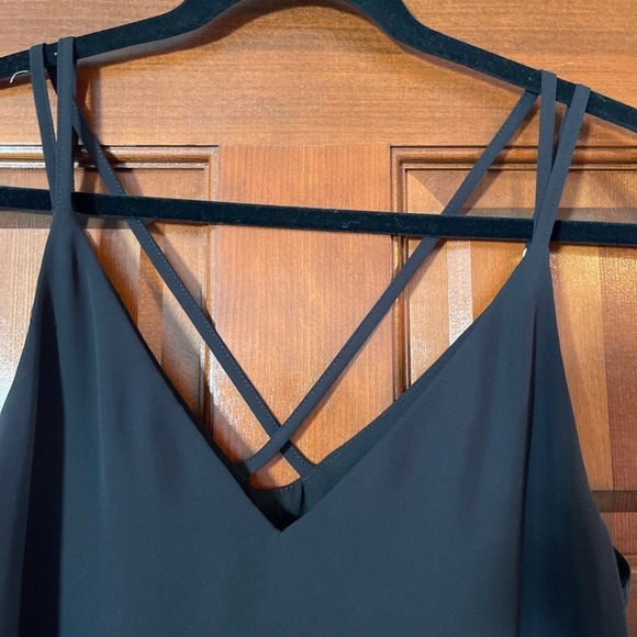 TopShop cross cross strap shift dress size 6 - Picture 2 of 4